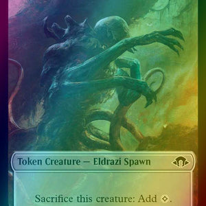 Angel Token (03) // Eldrazi Spawn Token (02) [Modern Horizons 3: Tokens] [Foil]