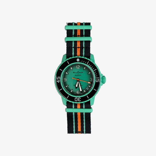 Blancpain X Swatch Scuba Fifty Fathoms Indian Ocean