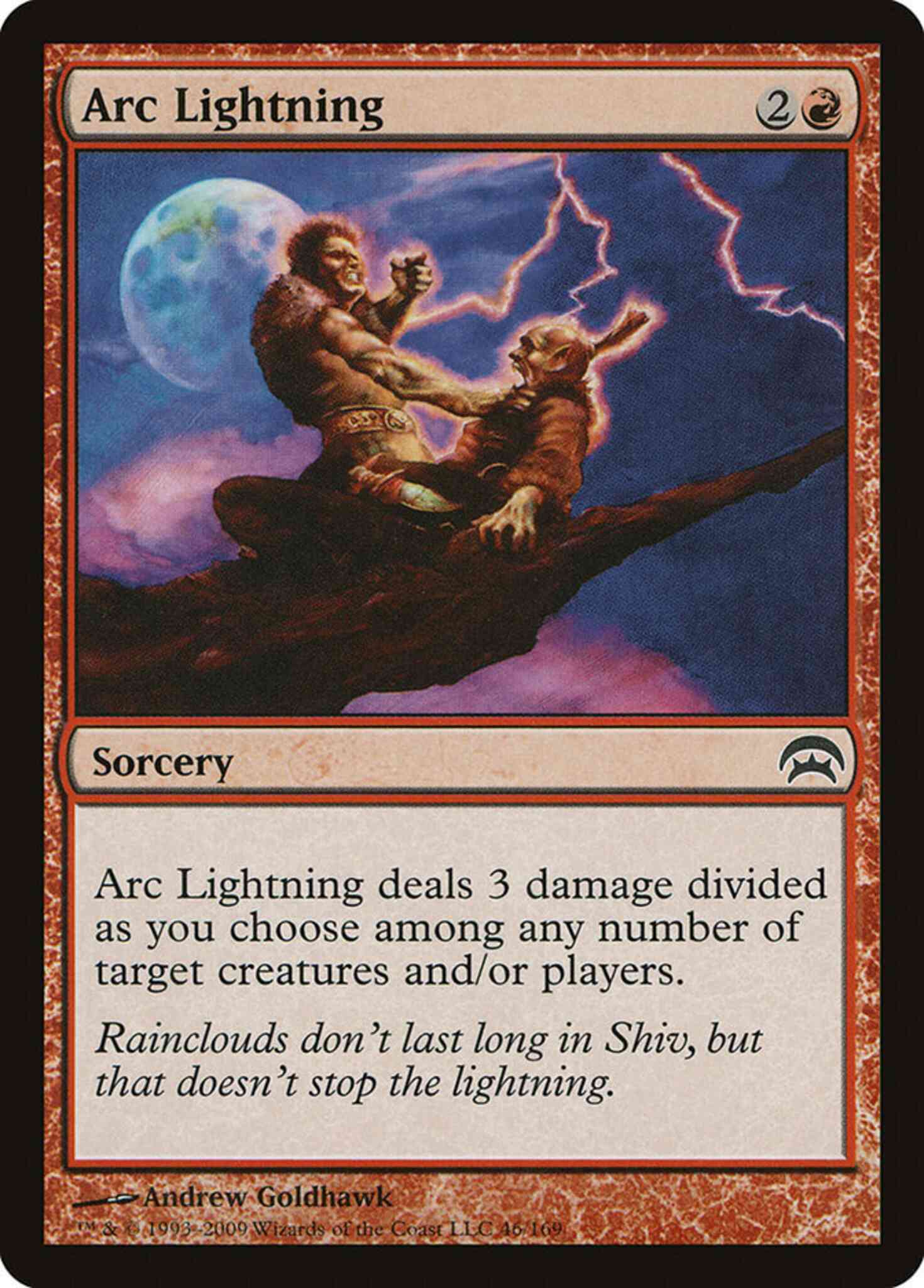 Arc Lightning [46] [Planechase] [Non-Foil]