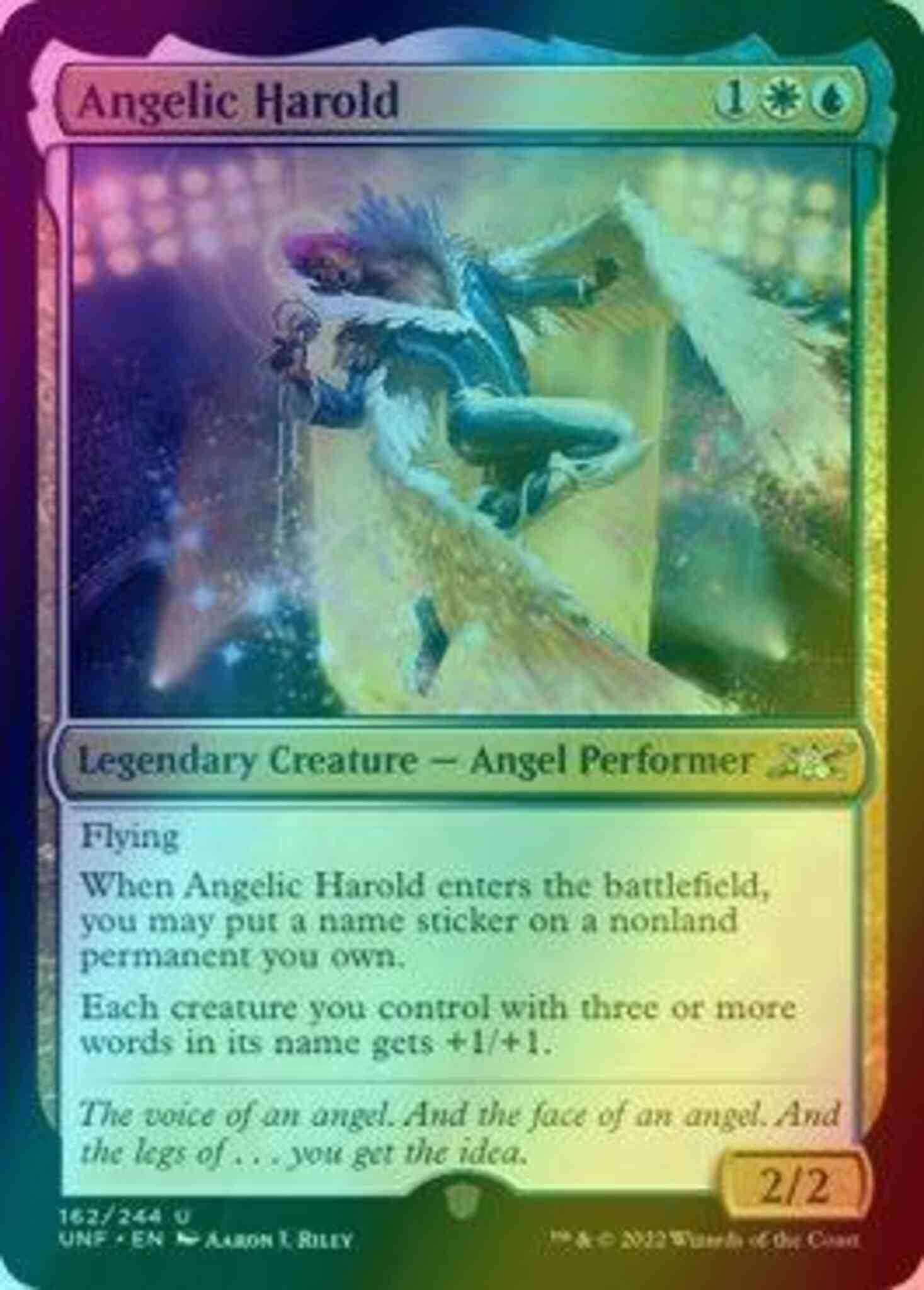Angelic Harold [162] [Unfinity] [Foil]