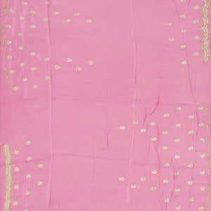 Multi Colour Woven Tissue Saree With Embroidery Stripes