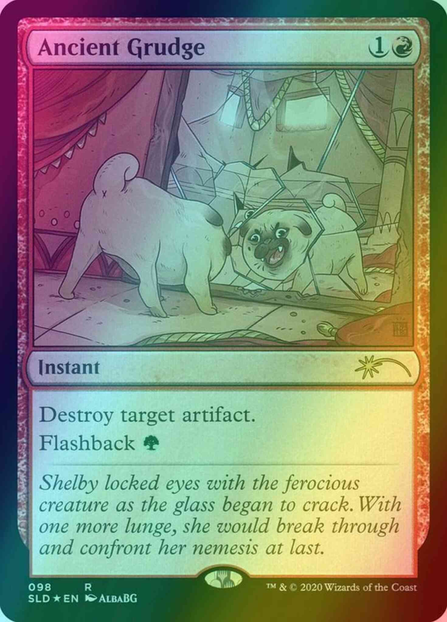 Ancient Grudge [0098] [Every Dog Has Its Day] [Secret Lair Drop] [Foil]