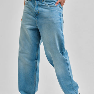 Light Blue Loose Fit Jeans
