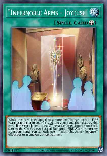 "Infernoble Arms - Joyeuse" - ROTD-EN055 - Super Rare - 1st Edition
