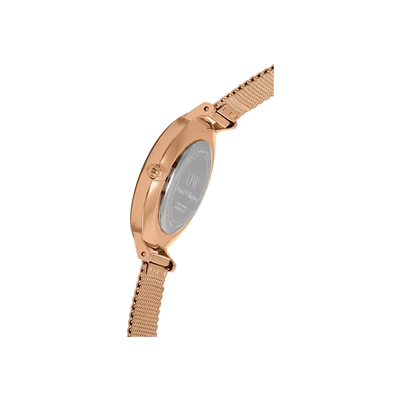 Petite Melrose Black & Rose Gold