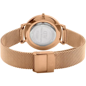 Petite Melrose Black & Rose Gold