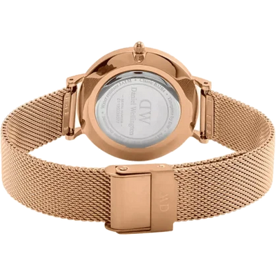Petite Melrose Black & Rose Gold