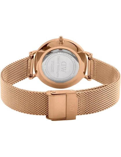 Petite Melrose Black & Rose Gold