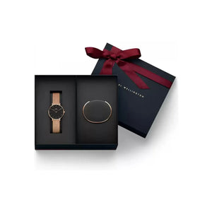 Petite Melrose Black & Rose Gold
