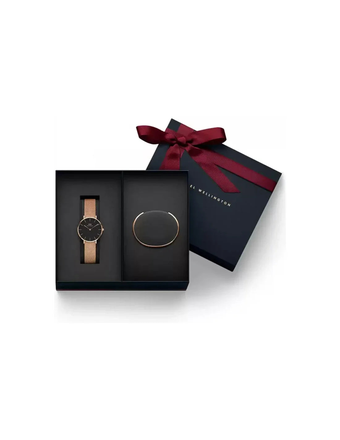 Petite Melrose Black & Rose Gold