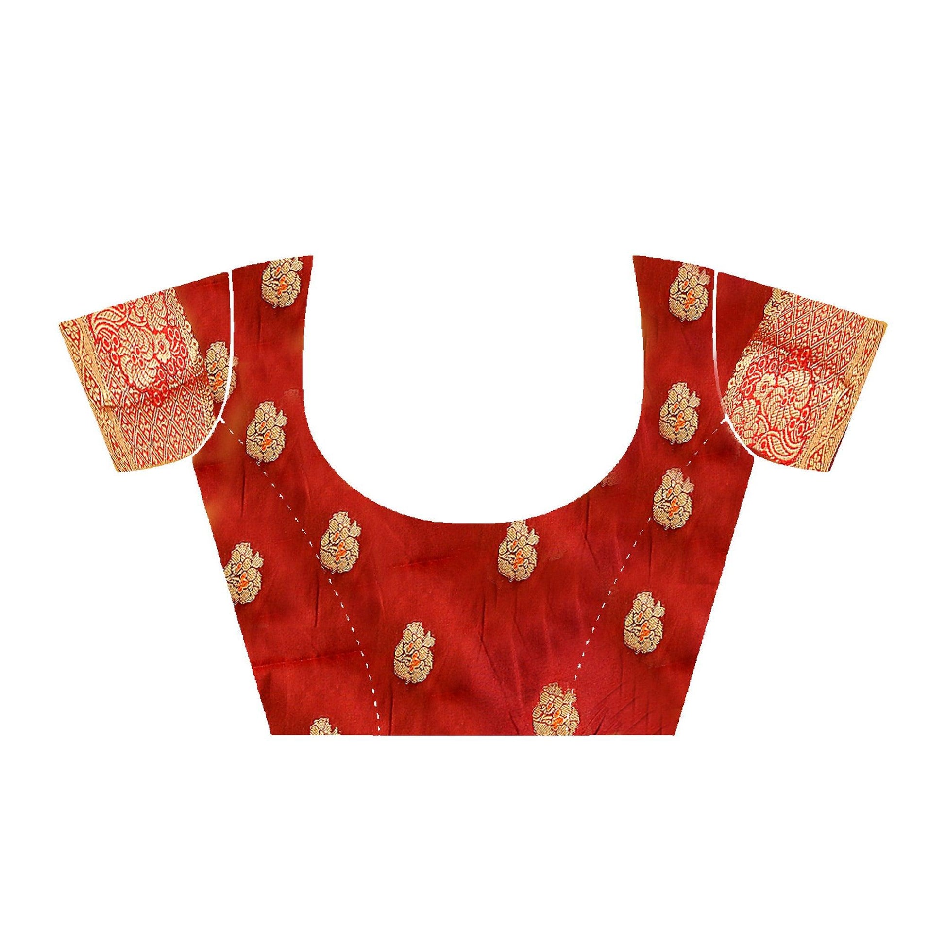 Dark Green Festive Wear Woven Maithili Silk Saree