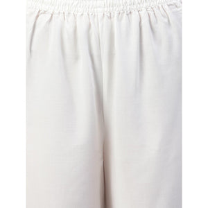 Dark Green Printed Pure Cotton Kurti - Pant Set With Dupatta