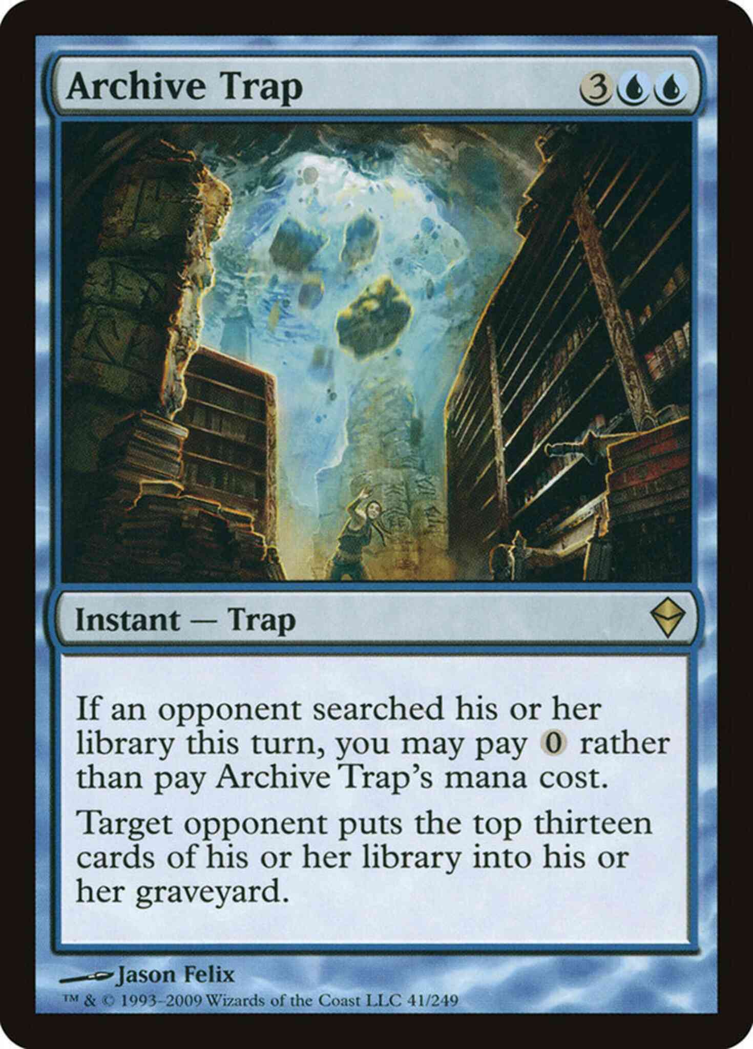 Archive Trap [41] [Zendikar] [Non-Foil]