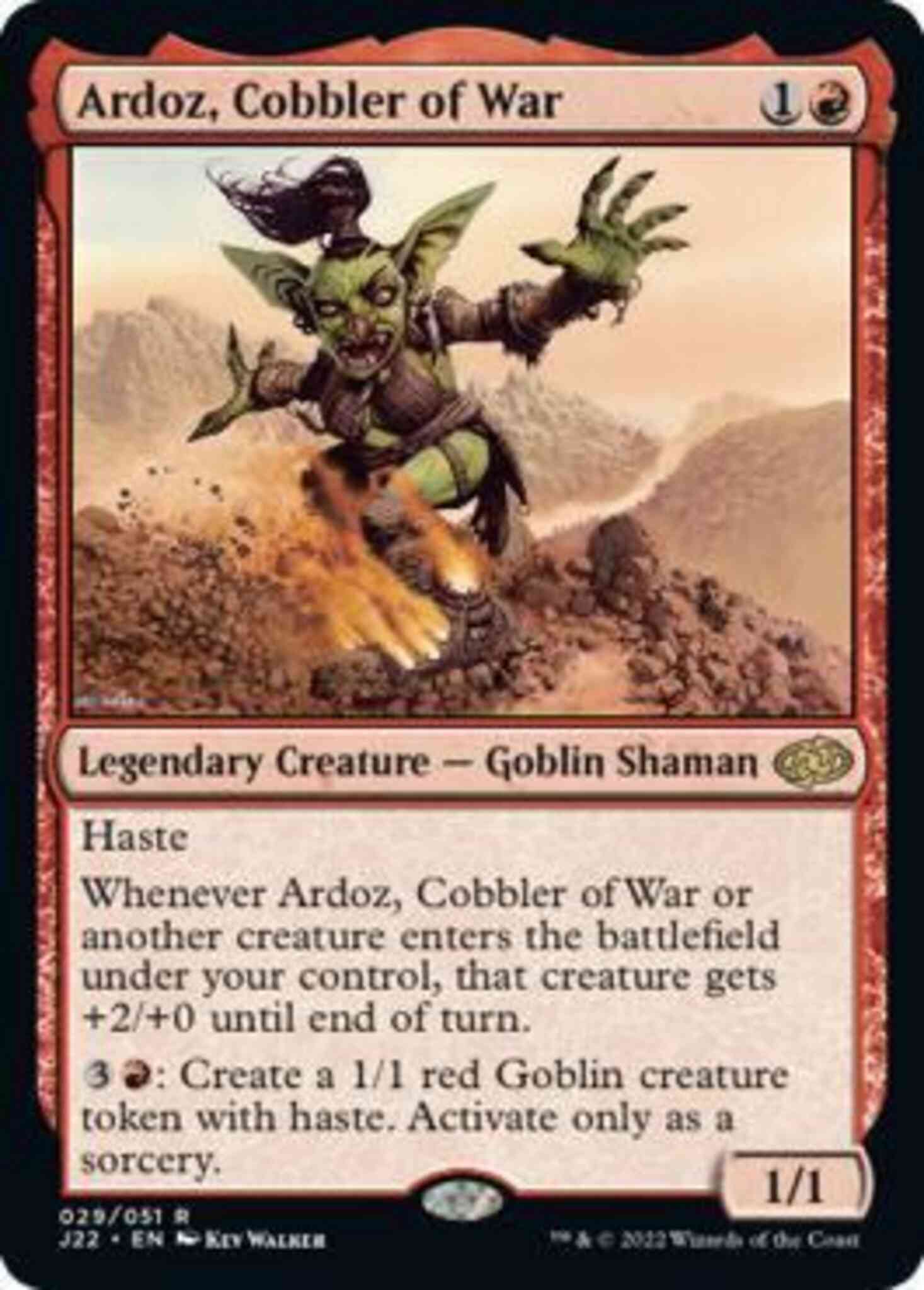 Ardoz, Cobbler of War [29] [Jumpstart 2022] [Non-Foil]