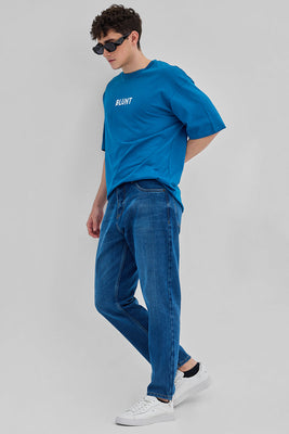 Blunt Blue Oversized T-Shirt
