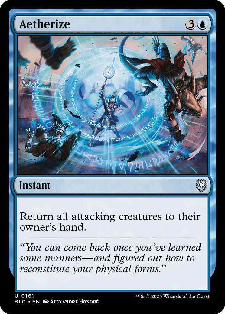 Aetherize [161] [Bloomburrow: Commander] [Non-Foil]