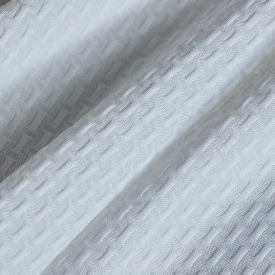 White Textured Polo T-Shirt