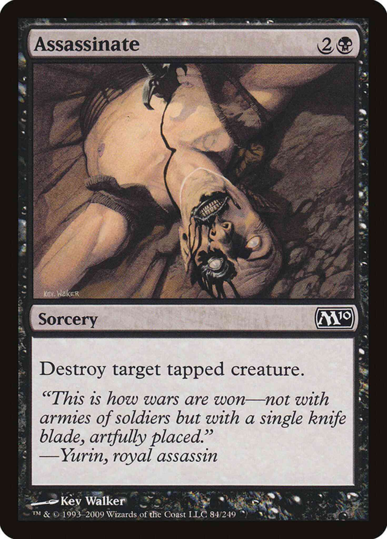 Assassinate [84] [Magic 2010] [Non-Foil]