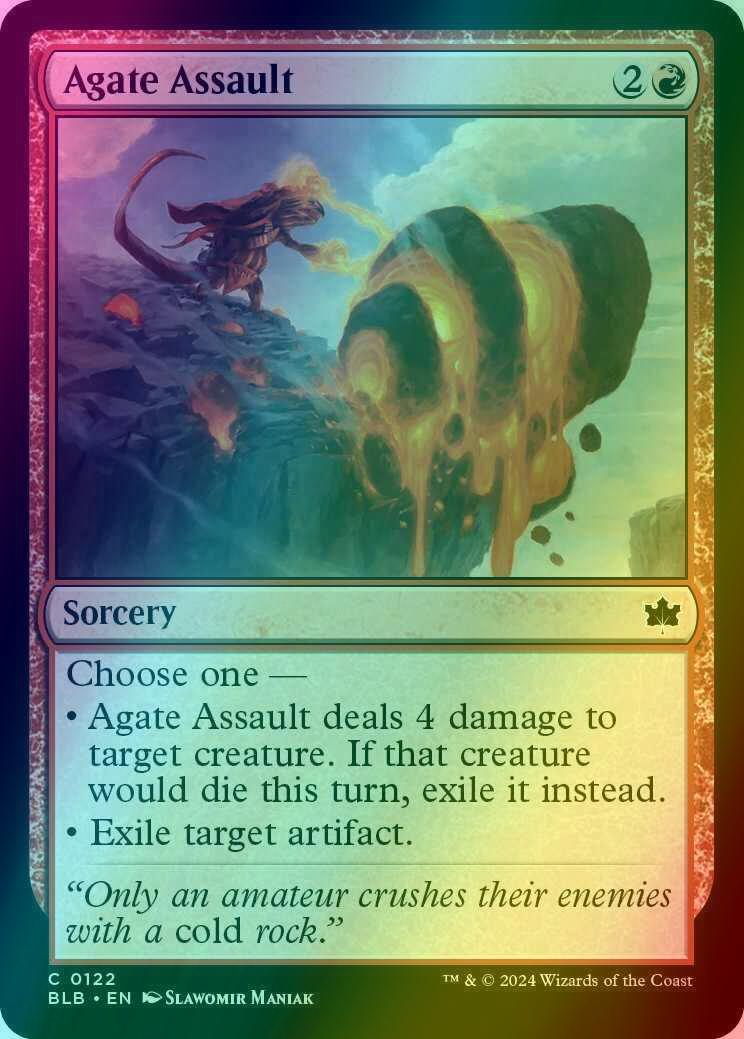 Agate Assault [122] [Bloomburrow] [Foil]