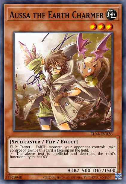 Aussa the Earth Charmer - TLM-EN026 - Common - 1st Edition