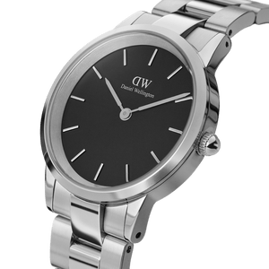 Iconic Link Black & Sliver
