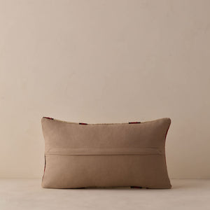 Vintage Lumbar Pillow No. 341, 12" x 20"