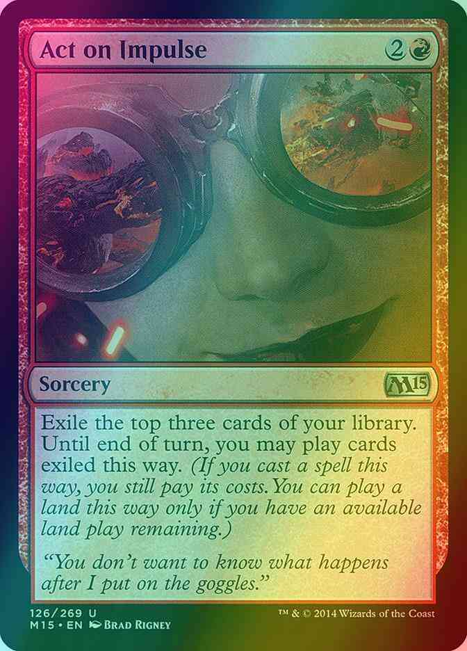 Act on Impulse [126] [Magic 2015] [Foil]