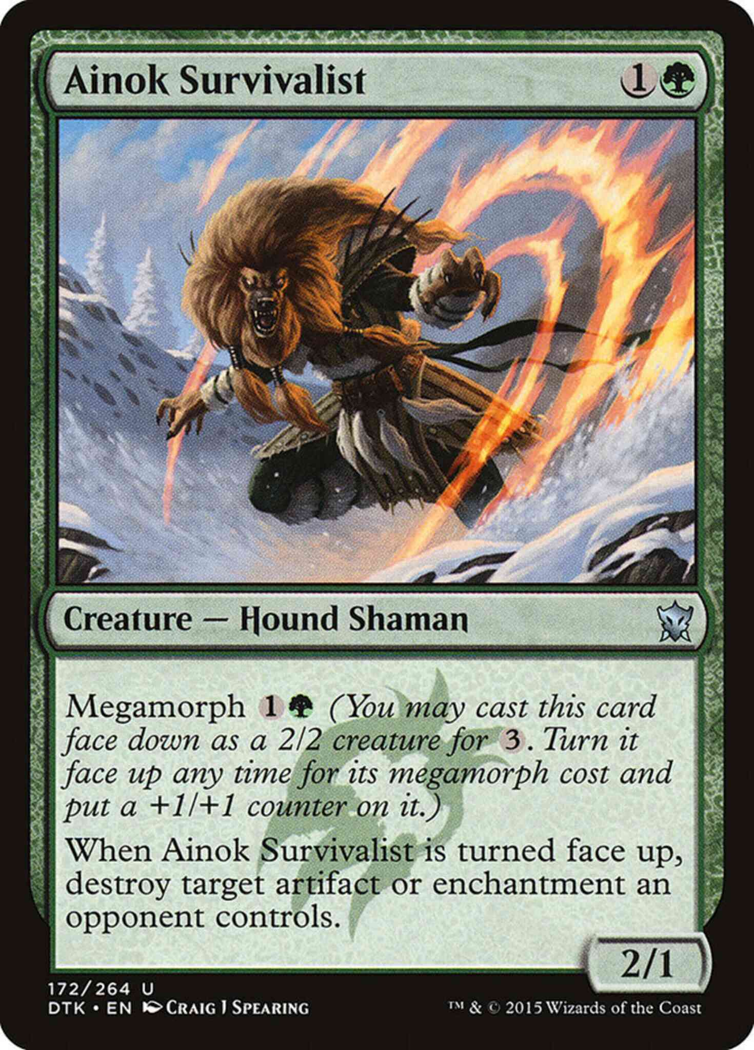 Ainok Survivalist [172] [Dragons Of Tarkir] [Non-Foil]