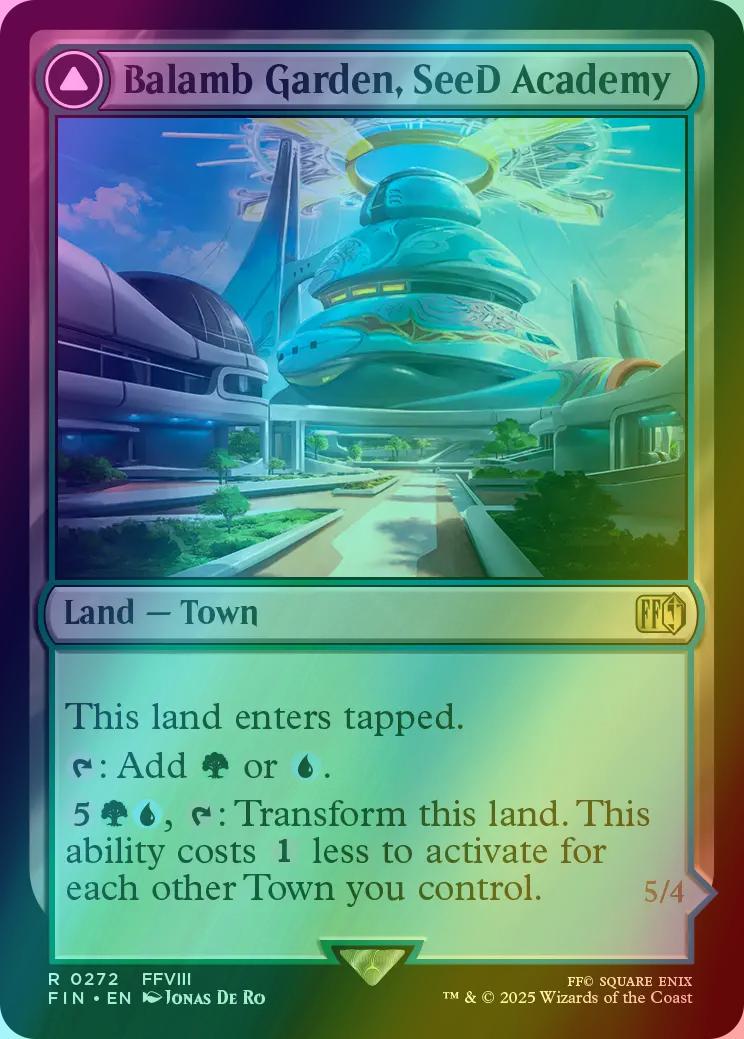 Balamb Garden, SeeD Academy // Balamb Garden, Airborne [272] [FINAL FANTASY] [Foil]