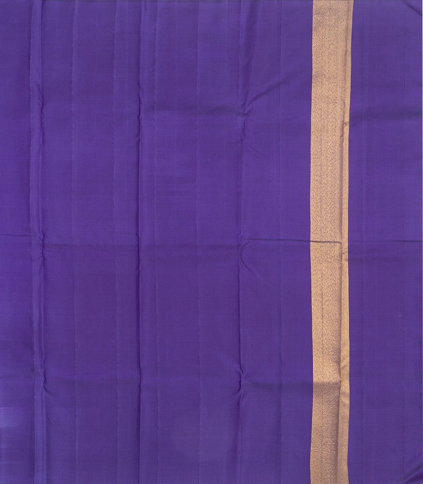 Lemon Yellow Handloom Kanchipuram Korvai Half & Half Silk Saree