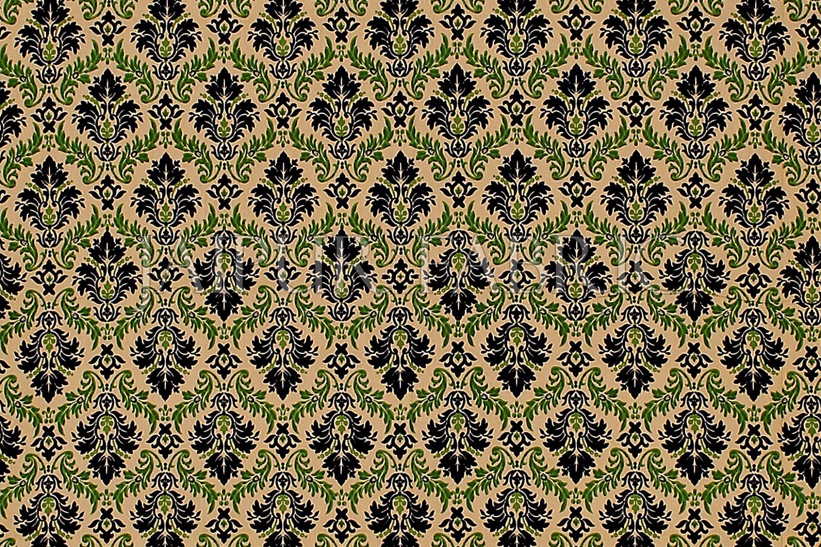 Green With Tropical Floral Pattern Cotton Double Bed Sheet