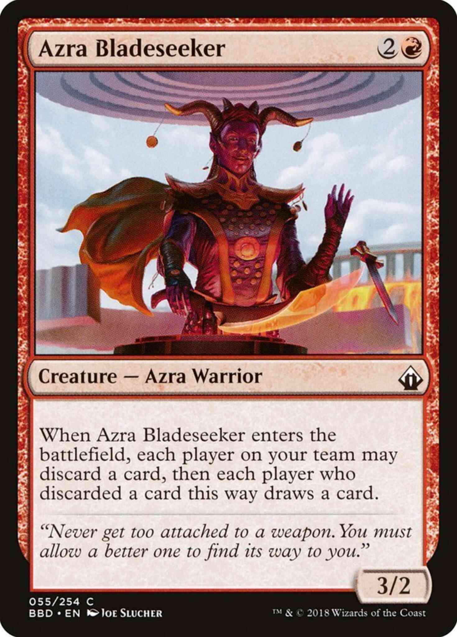 Azra Bladeseeker [55] [Battlebond] [Non-Foil]