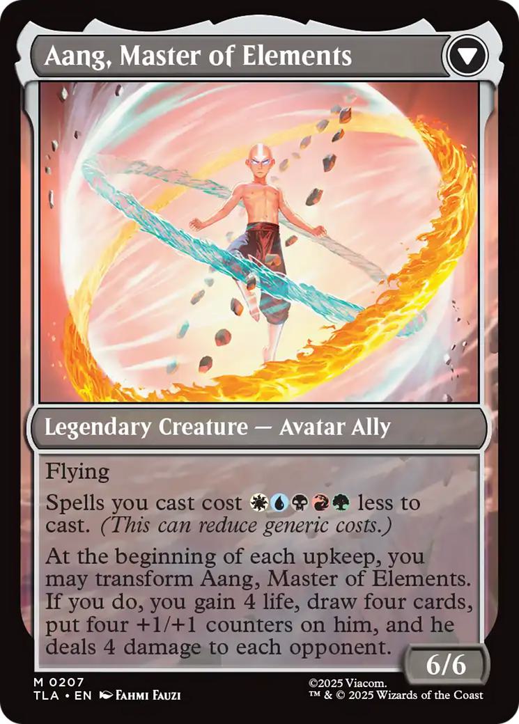 Avatar Aang // Aang, Master of Elements [207] [Avatar: The Last Airbender] [Non-Foil]