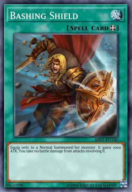 Bashing Shield - BP03-EN186 - Common - 1st Edition