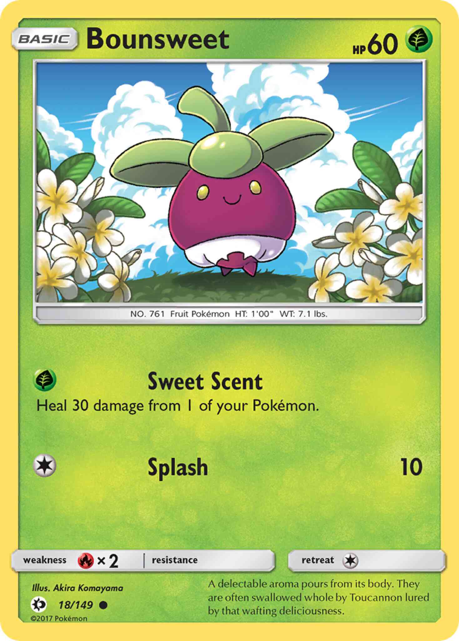 Bounsweet - 18/149 - Common [sm1-18] [Non-Holo]