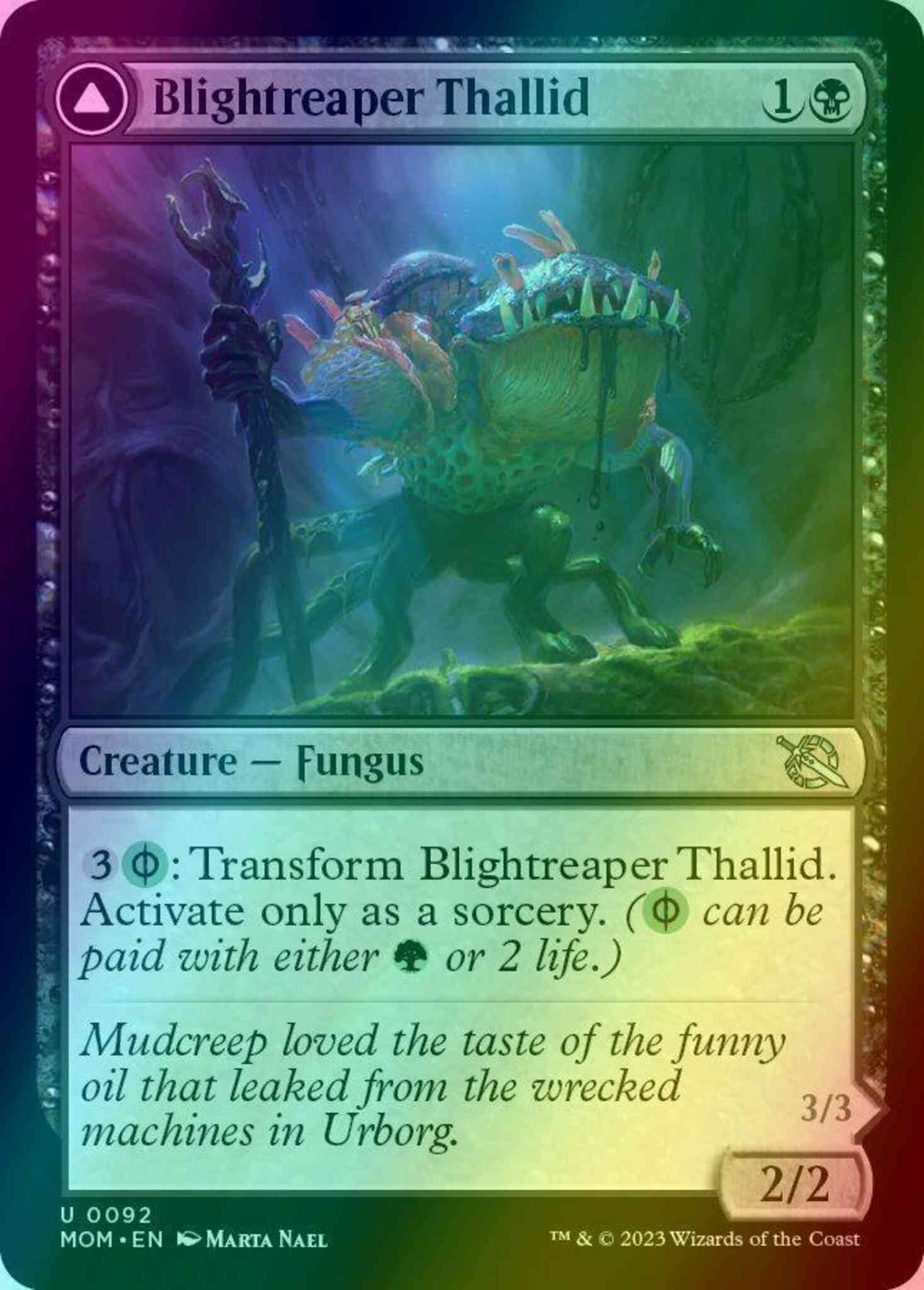 Blightreaper Thallid // Blightsower Thallid [92] [March of the Machine] [Foil]