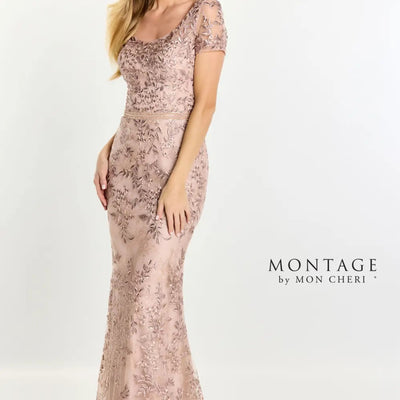 Montage M529 Long Formal Mother of the Bride Evening Dress