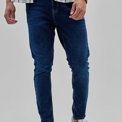 Navy Skinny Fit Jeans