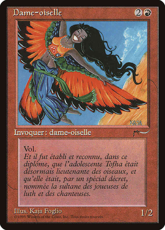 Bird Maiden - French [74] [Renaissance French] [Non-Foil]
