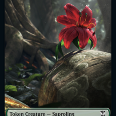 Beast Token (21) // Saproling Token (28) [Streets of New Capenna: Commander: Tokens] [Non-Foil]