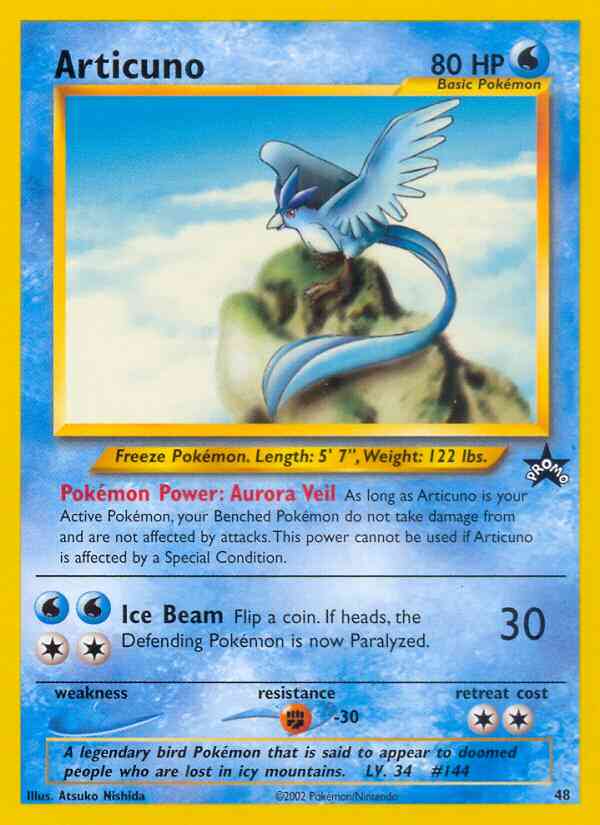 Articuno - 48/53 - Promo [basep-48] [Non-Holo]