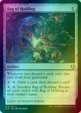 Bag of Holding [299] [Commander Legends: Battle for Baldur's Gate] [Foil]