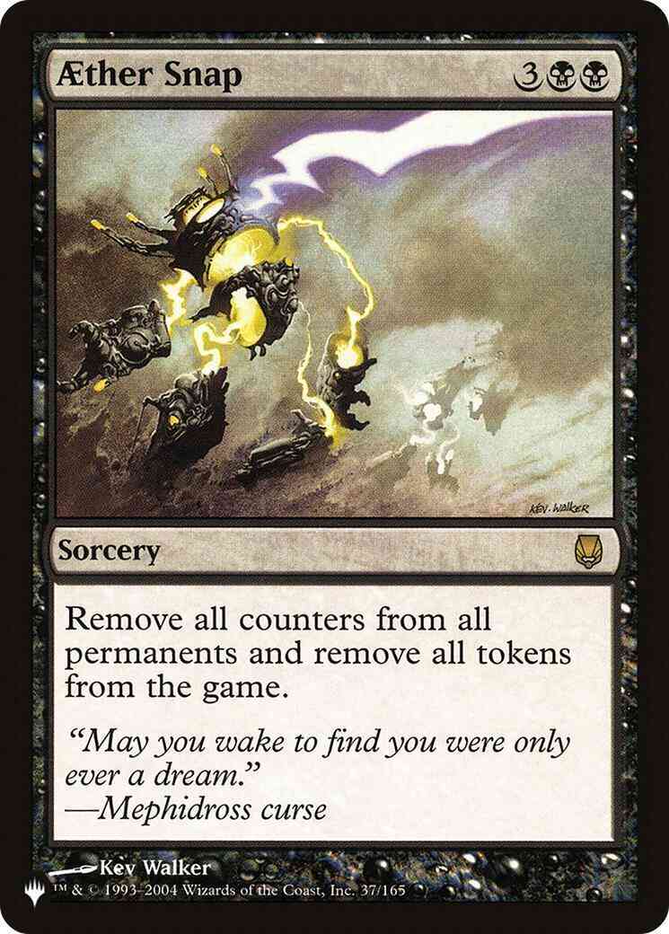 Aether Snap [DST-37] [The List] [Non-Foil]
