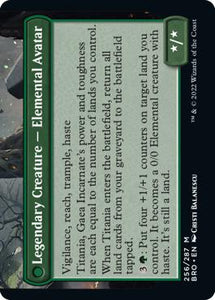 Argoth, Sanctum of Nature // Titania, Gaea Incarnate [256a] [The Brothers' War] [Non-Foil]