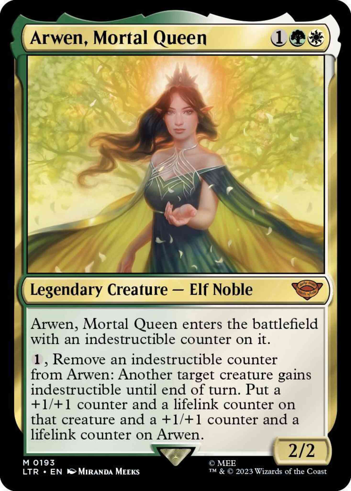 Arwen, Mortal Queen [193] [The Lord of the Rings: Tales of Middle-earth] [Non-Foil]