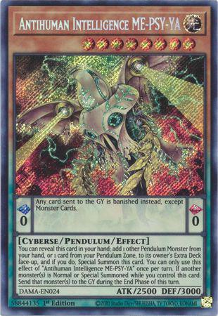 Antihuman Intelligence ME-PSY-YA - DAMA-EN024 - Secret Rare - 1st Edition