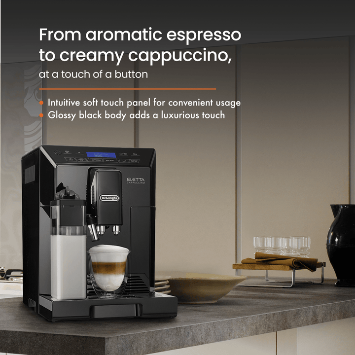 De'Longhi ECAM 44.660.B Eletta Cappuccino Top Fully Automatic Coffee Machine