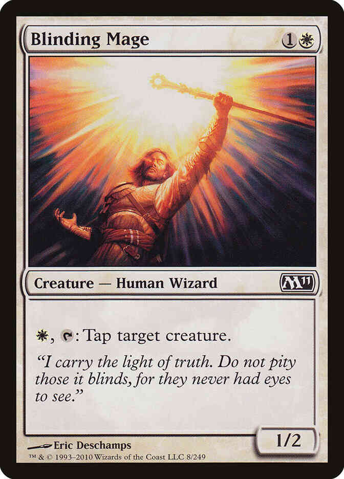 Blinding Mage [8] [Magic 2011] [Non-Foil]
