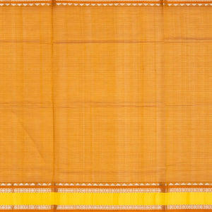 Turquoise Handloom Chirala Silk Cotton Saree With Stripes