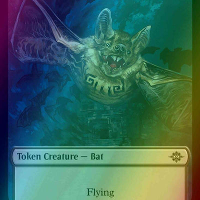 Bat Token (06) // Vampire Token (04) [The Lost Caverns of Ixalan: Tokens] [Foil]